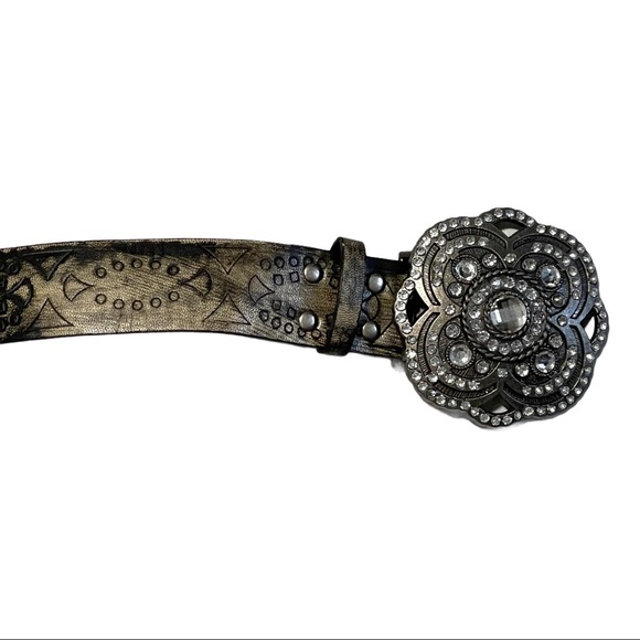 YMI Jeanswear Western Bling Buckle Fashion Belt (Bling Buckle Only) - Picture 13 of 13